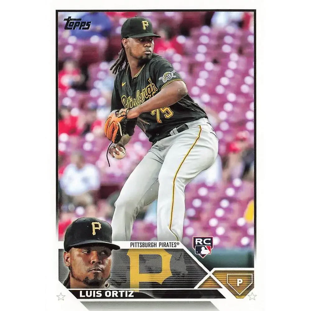 2023 Topps Luis Ortiz RC #582 Pittsburgh Pirates